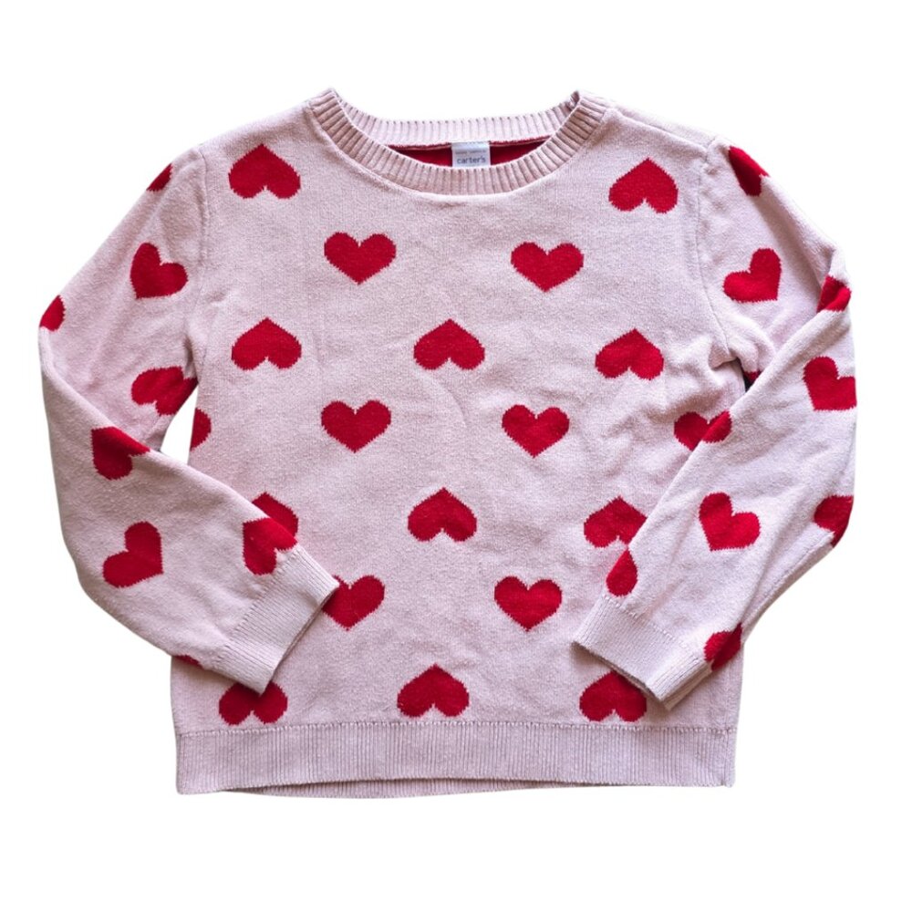 Carter's Valentines Sweater Girls Size 5